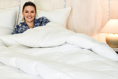 80% Hungarian Goose Down Autumn Weight Duvet - Made in NZ